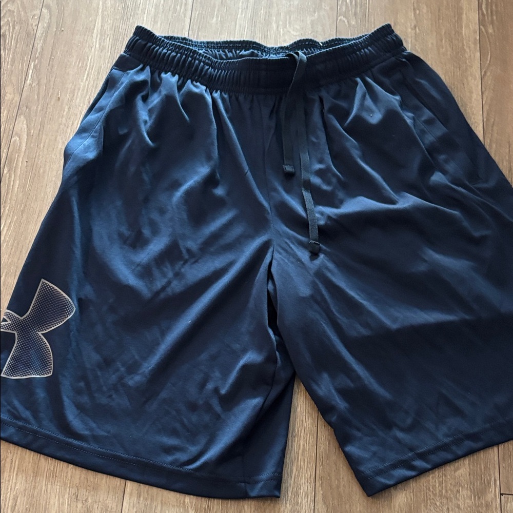 Under Armour Men's Dark Blue Athletic Shorts